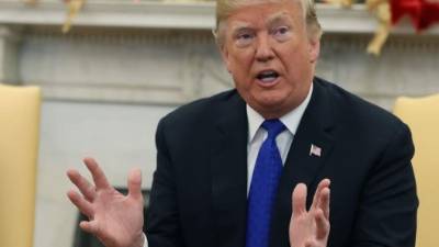 El presidente de EEUU, Donald Trump. Foto': AFP