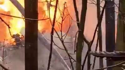 La avioneta se estrelló en una zona boscosa de la Amazonía brasileña.