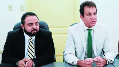 El presidente del CN, Luis Redondo, y Salvador Nasralla no se reúnen desde hace meses.