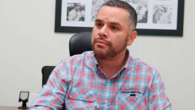 Fotografía de archivo que muestra a David Chávez, presidente del Partido Nacional.