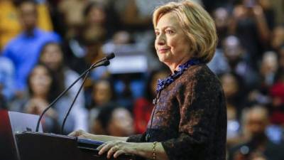 Hillary Clinton, exsecretaria de Estado de Estados Unidos.