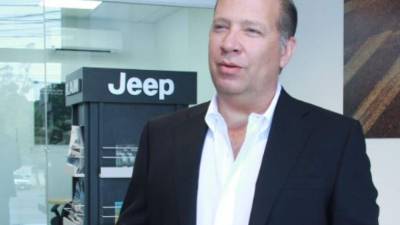 Carlos Enrique Quirós, vicepresidente comercial de Grupo Q durante su visita en San Pedro Sula. Foto: Cristina Santos