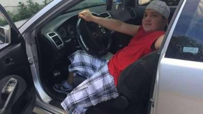 Foto en vida de Sergio David Licona.