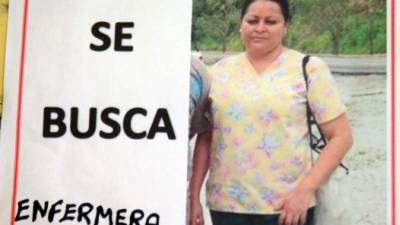Daysi Osorio desapareció el pasado 6 de agosto del centro de salud de Quebrada Seca, Choloma.