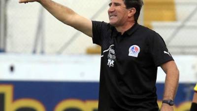 Héctor Vargas, feliz con la racha de su equipo.