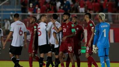 Panamá y Costa Rica empataron en suelo panameño. Foto AFP.