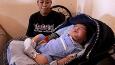 Dilan Aram Hernández Flores es hijo de María del Carmen Flores y César Hernández.