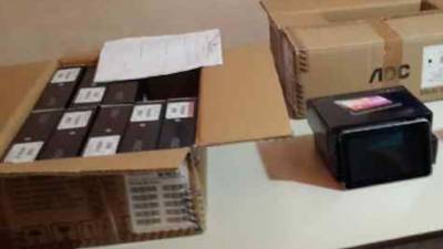 1000 tablets fueron donadas por el Gobierno de Taiwan como premio para alumnos con excelencia académica.