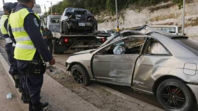 Dos personas murieron este martes en dos accidentes de tránsito en el bulevar Fuerzas Armadas de Tegucigalpa.