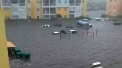 El poderoso ciclón dejó una estela de destrucción en la Isla de San Martín.