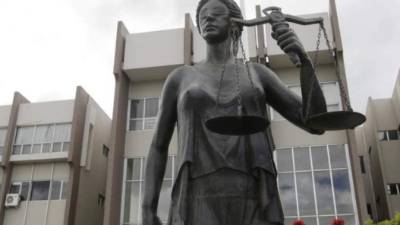 Palacio de justicia en Tegucigalpa.