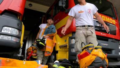 Los bomberos sampedranos están distribuidos en siete subestaciones en la ciudad y una central.