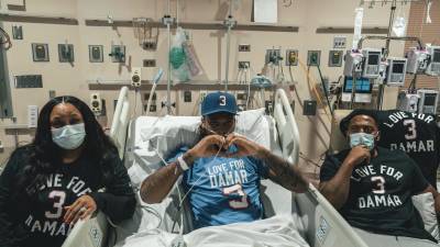 Damar Hamlin estuvo varios días internado en un hospital de Cincinnati.