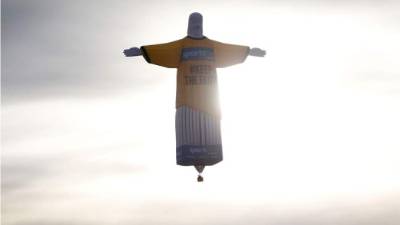 Un globo lanzado en la ciudad australiana de Sydney. AFP