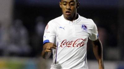 'Choco' Lozano en un partido con el Olimpia.