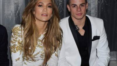 Jennifer Lopez y Casper Smart.