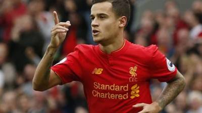 Philippe Coutinho, actualmente jugador del Liverpool de Inglaterra.