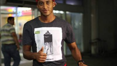 Momento en que Lozano arribaba a suelo sampedrano.