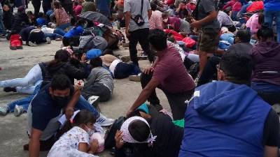 Al menos cuatro personas resultaron heridas en una balacera en Puebla.