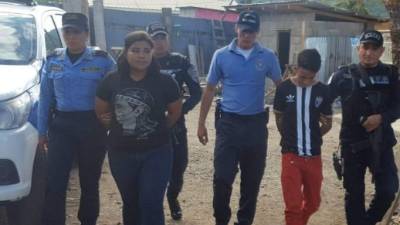 Los jóvenes responden a los nombres de Elsy Dariela Cabrera Erazo y Erikson Eduardo Girón Pérez.