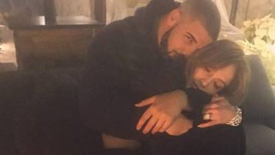 Drake y JLo han posteado esta imagen en Instagram.