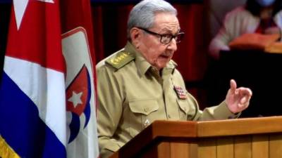 Raúl Castro, hermano del líder cubano, Fidel Castro. Foto AFP