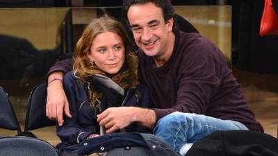 Mary-Kate Olsen junto a Olivier Sarkozy