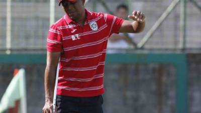 Pavón sufrió la lesión la tarde del martes. Foto Delmer Martínez.
