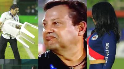 Las imágenes del polémico triunfo que obtuvo CD Choloma ante Real España en un partido donde el DT de la máquina hizo su show al extremo de renunciar.