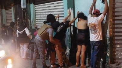 Operativos ejecutados en la capital de Honduras
