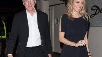 Richard Gere y Alejandra Silva se casaron el pasado abril. Foto: Grosby Group.