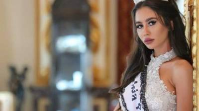 Salwa Akar, la representante de Miss Líbano, fue despojada de su corona./Foto: Facebook.