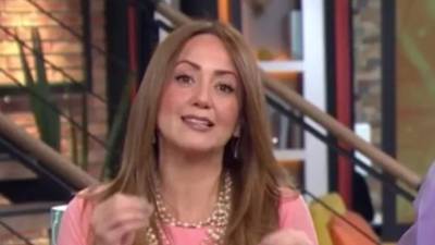 La conductora mexicana Andrea Legarreta.