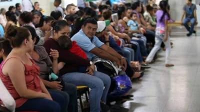 Derechohabientes en clínicas del IHSS.