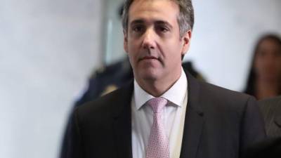 Michael Cohen, el exabogado del presidente estadounidense Donald Trump. Foto: AFP