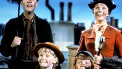 La película 'Mary Poppins' se estrenó en 1964 y se convirtió en un clásico del cine. Fotos: Getty.