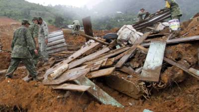 En La Pintada se ha disipado la esperanza de encontrar con vida a 68 desaparecidos bajo un alud de tierra.