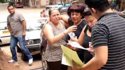 Familiares de Armando Salgado estaban desconsolados ante su trágica muerte.