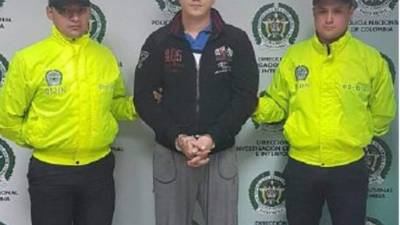 Las investigaciones señalan que Cartagena Alcántara huyo de Caracas y buscó refugio en Colombia en donde fue capturado por la Policía.