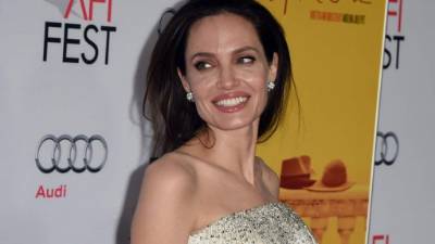 Angelina Jolie promociona su película 'By the Sea'.