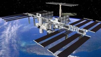 Imágen que representa a la Estación Espacial Internacional.