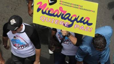 La ANPDH recibió en julio el Premio Franco-Alemán de Derechos Humanos en Nicaragua en reconocimiento a su labor. AFP