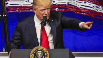 El presidente de Estados Unidos, Donald Trump. EFE/Archivo
