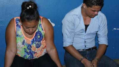 La pareja detenida