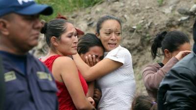 Familiares de la víctima no daban crédito a lo ocurrido.