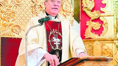 El cardenal Óscar Andrés Rodríguez.