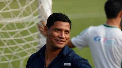 Fotografía del “Pescado” Bonilla, exfutbolista de la Liga Nacional.