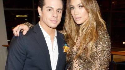 Jennifer López y Casper Smart.