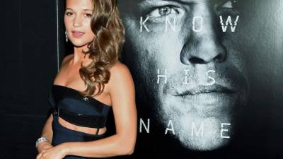 La actriz Alicia Vikander.