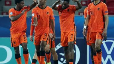 Holanda parece definitivamente recuperada de su derrota en la primera jornada en Turquía . Foto AFP